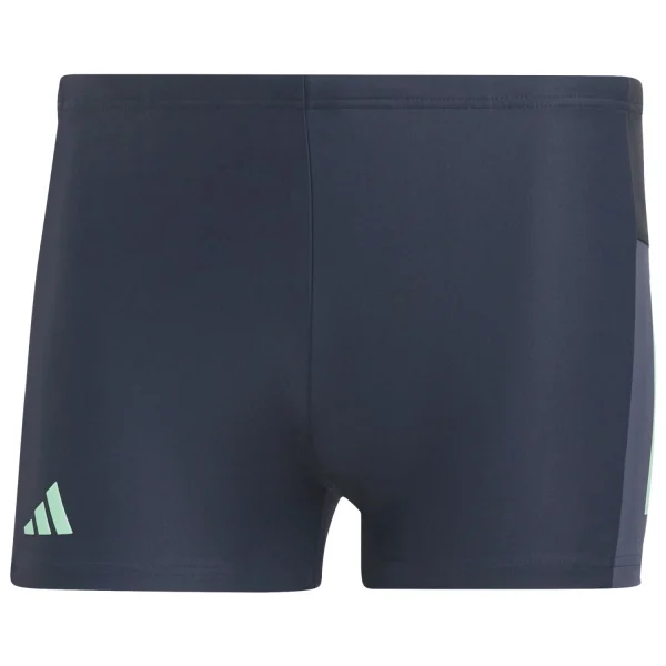 Adidas – Block 3 Stripes Boxer – Short De Bain vente à bas prix 1