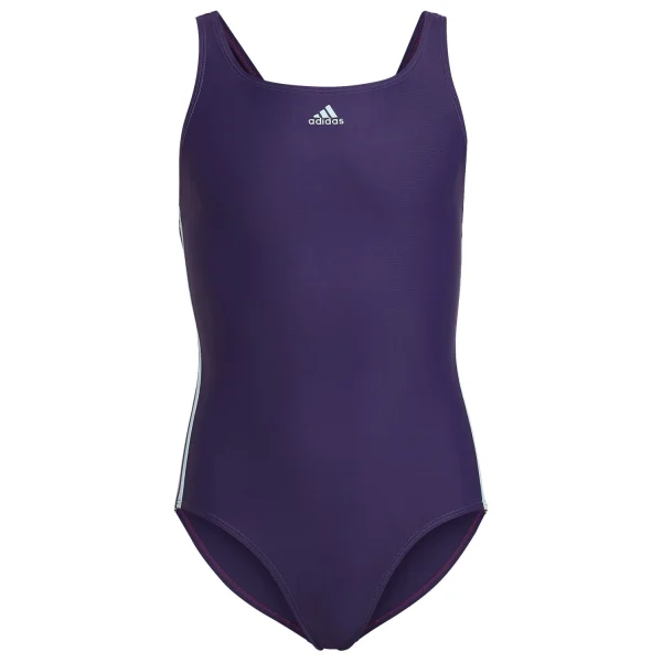 Adidas – Girl’s Athly V 3 Stripes Swimsuit – Maillot De Bain à prix imbattables 1