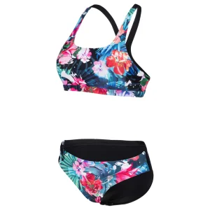 Arena – Women’s Flower Bikini Swim Pro Back – Bikini grande marque pas cher 9