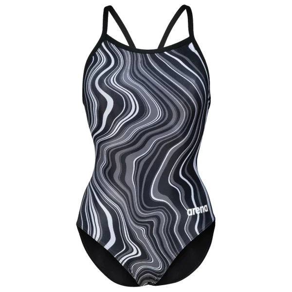 magasin pas cher Arena – Women’s Lightdrop Back Marbled – Maillot De Bain 1