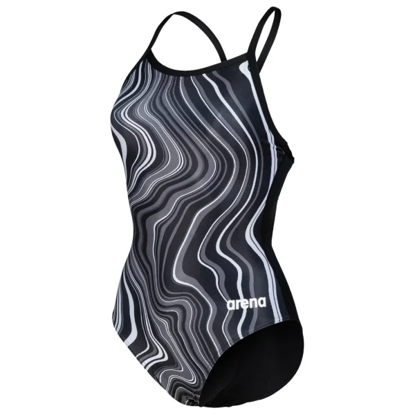 magasin pas cher Arena – Women’s Lightdrop Back Marbled – Maillot De Bain 3