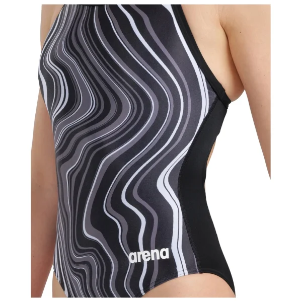 magasin pas cher Arena – Women’s Lightdrop Back Marbled – Maillot De Bain 7