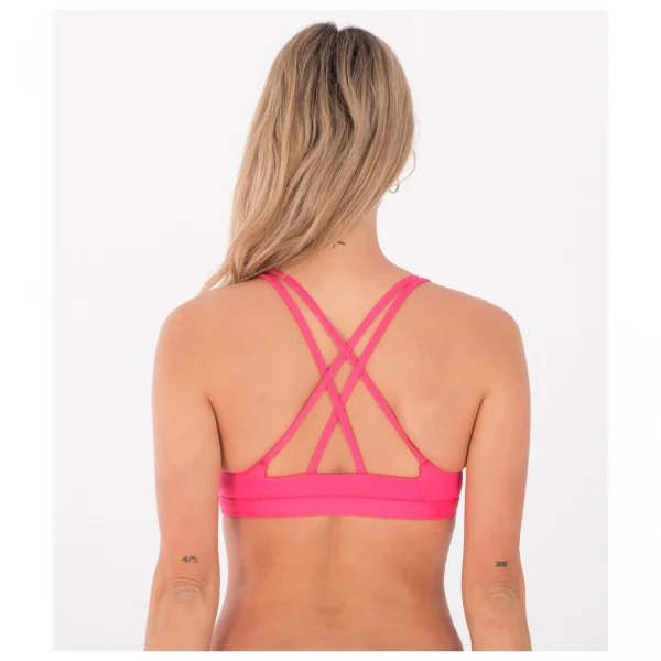 soldes ligne Hurley – Women’s Max Solid Scoop Top – Haut De Maillot 4