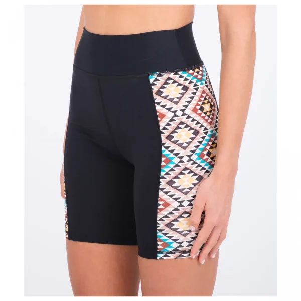 Hurley – Women’s Mosaic Geo Long Line Surf Short – Bas De Maillot soldes de Noël 3