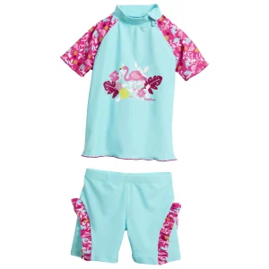 Playshoes – Kid’s UV-Schutz Bade-Set Flamingo – Lycra prix pas cher 9