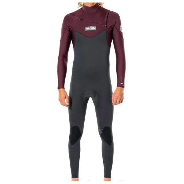 Rip Curl – Dawn Patrol C/Zip 4/3mm Steamer – Combinaison De Surf Protections acheteurs 5