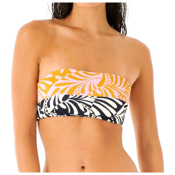 Rip Curl – Women’s Afterglow Swirl Bandeau – Haut De Maillot exclusivement disponibles 1