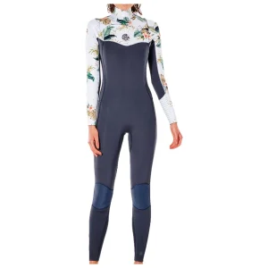 Promotio de vente Rip Curl – Women’s Dawm Patrol 4/3 Steamer Chest Zip – Combinaison De Surf 18