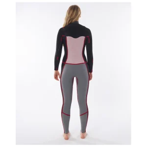 Promotio de vente Rip Curl – Women’s Dawm Patrol 4/3 Steamer Chest Zip – Combinaison De Surf 16