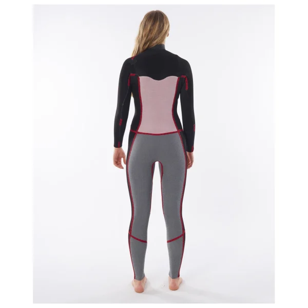 Promotio de vente Rip Curl – Women’s Dawm Patrol 4/3 Steamer Chest Zip – Combinaison De Surf 6