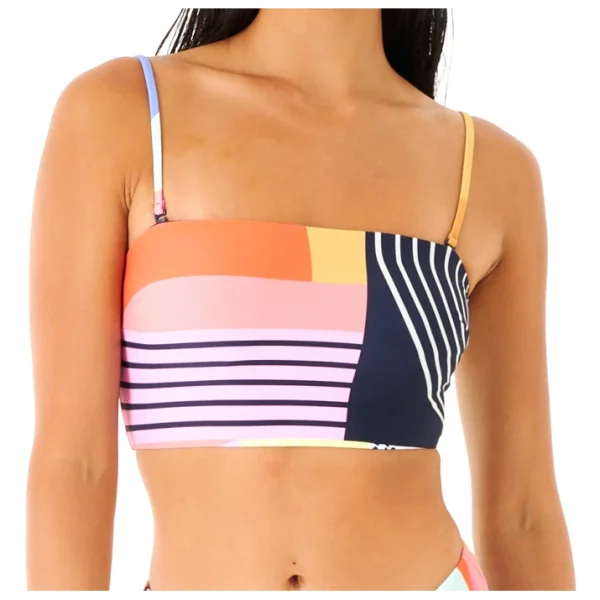 nouveau produit Rip Curl – Women’s Day Break Long Line Bandeau – Haut De Maillot 1