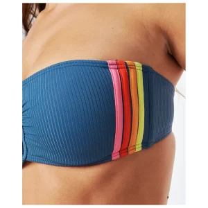 grande promotion Rip Curl – Women’s Wave Shapers Stripe Bandeau – Haut De Maillot 16