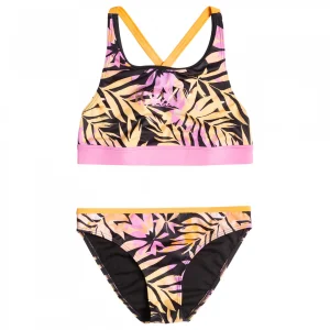 Roxy – Kid’s Active Joy Crop Top Set – Bikini à prix imbattables 6