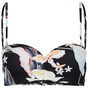 mode pas cher Roxy – Women’s Printed Beach Classics Moulded Bandeau Bikini Top – Haut De Maillot 9