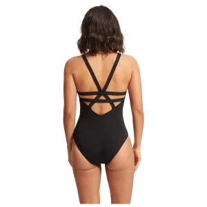 Seafolly – Women’s Collective Deep V One Piece – Maillot De Bain marques de renommée 10