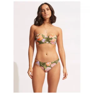 Seafolly – Women’s Paradise Garden Bustier Bandeau – Haut De Maillot magasin pas cher 14