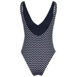 magasin en ligne france Seafolly – Women’s Sienna Deep V Neck One Piece – Maillot De Bain 10