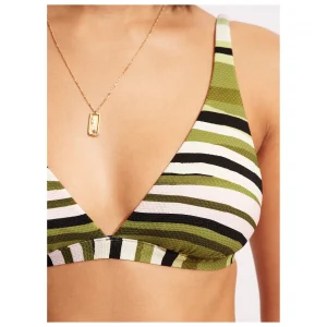 Réductions Seafolly – Women’s Sun Stripe Longline Tri – Haut De Maillot 18