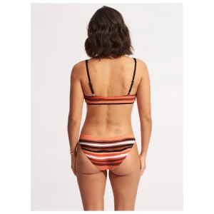 fashion pas cher Seafolly – Women’s Sun Stripe Reversible Bralette – Haut De Maillot 12