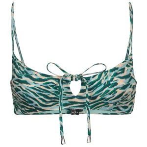 Retour gratuit en magasin. Seafolly – Women’s Wild At Heart Drawstring Neck Bralette – Haut De Maillot 9