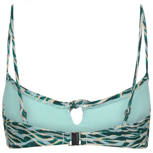 Retour gratuit en magasin. Seafolly – Women’s Wild At Heart Drawstring Neck Bralette – Haut De Maillot 3