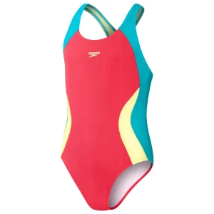 Speedo – Kid’s Colourblock Spiritback – Maillot De Bain garantie de qualité 15