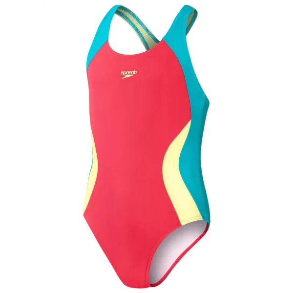 Speedo – Kid’s Colourblock Spiritback – Maillot De Bain garantie de qualité 6