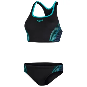 Speedo – Women’s Placement Racerback 2 Piece – Bikini soldes pas cher 16